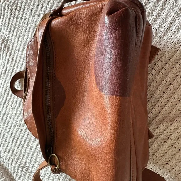 Madewell Lorimer Mini leather backpack - Picture 3 of 4